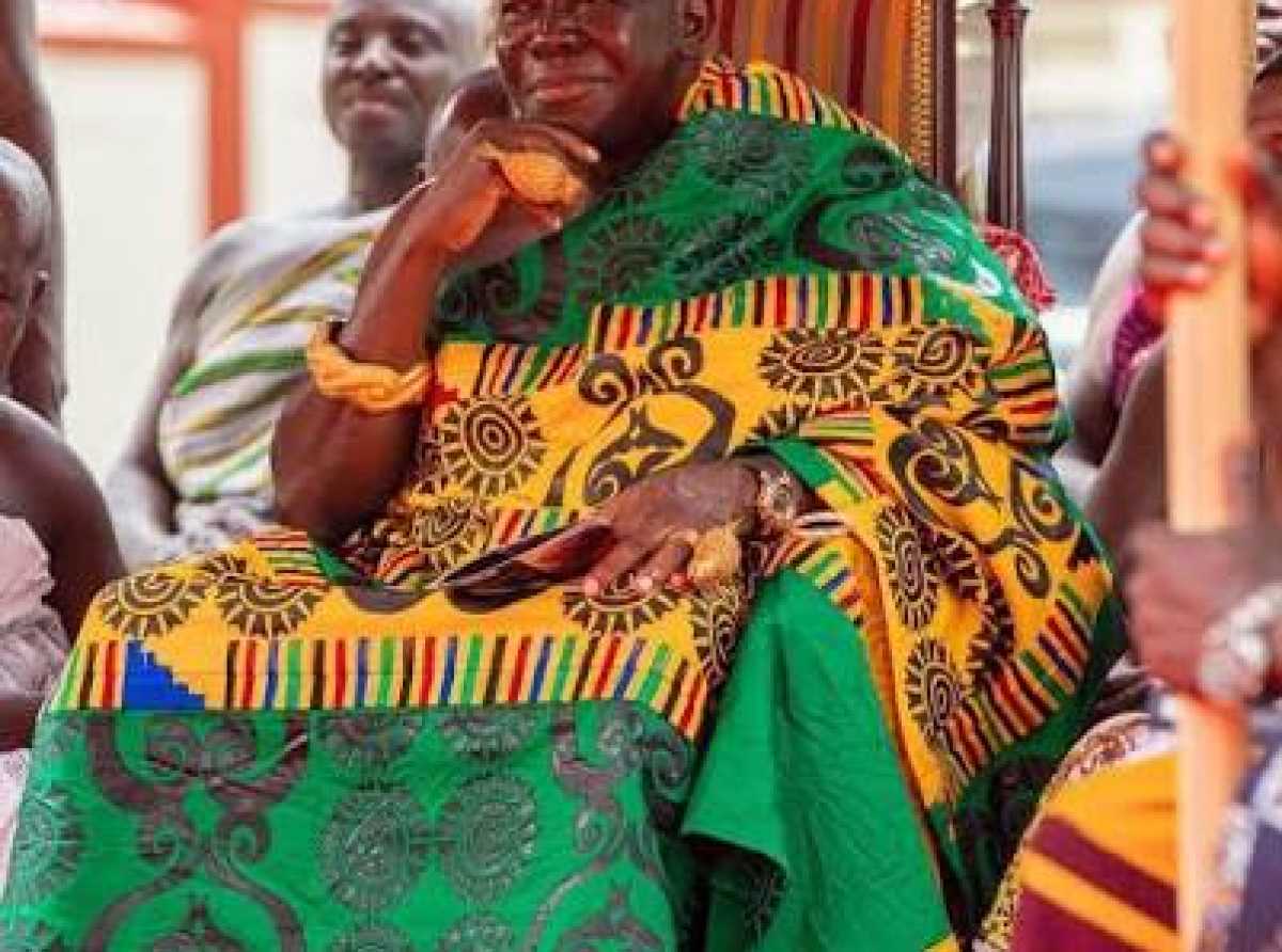  Otumfuo commends Black Maria for tackling crime in Ashanti Region